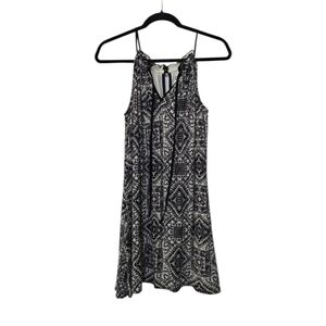 Speechless Monochrome Abstract Dress